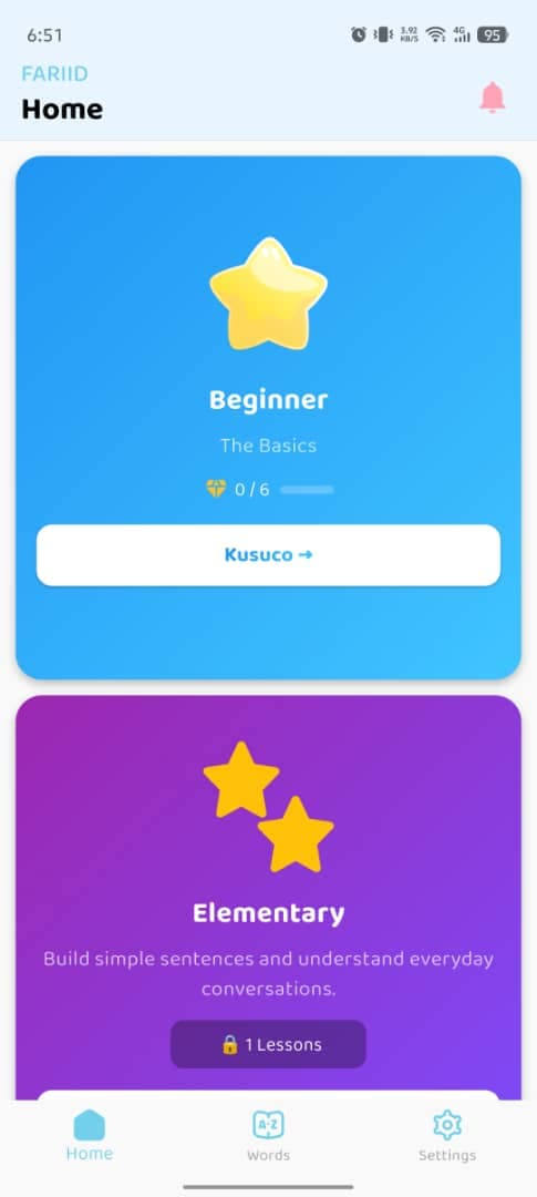 Fariid App - AI English Learning